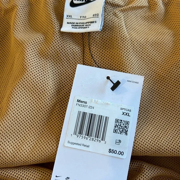 Lot Of 2 Nike Sportswear Flow Mens XXLShorts NEW FN3307-652 and 224